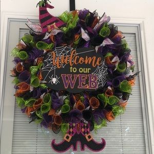 Hand made Halloween wreaths